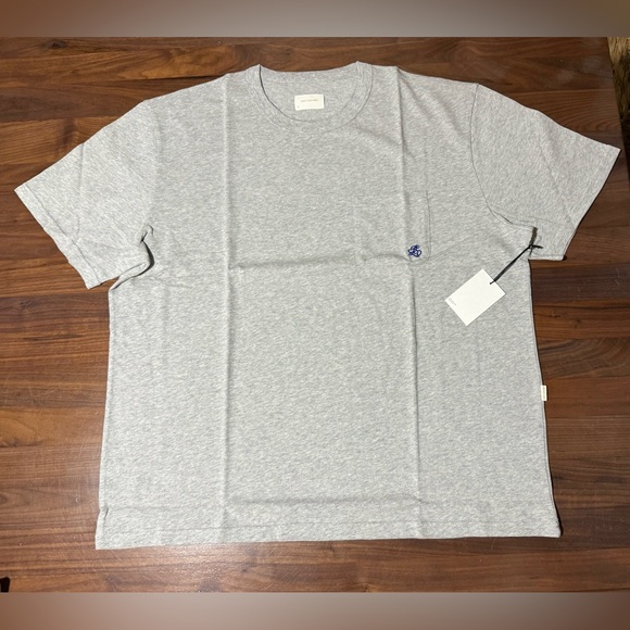 Aime Leon Dore ALD Crest Pocket Tee in “Silver Mix” Men’s Size XL Cotton T-Shirt - Picture 1 of 8